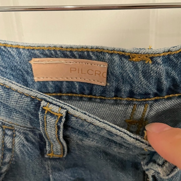 anthropologie pilcro the bow boyfriend jeans | size 25 - Picture 5 of 7